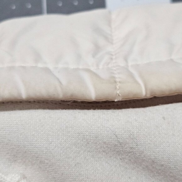 The North Face Canyonlands Hybrid Woman's Ivory Lightweight Quilted Jacket Flaw - Picture 14 of 16